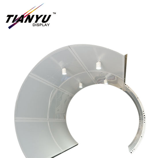 Reusable Trade Fair Portable Customized made Trade Show Exhibition Circular tunnel booth 