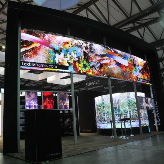 Fabric Backlit LED Dynamic Light Box Frameless Advertising Display, Aluminum Light Board