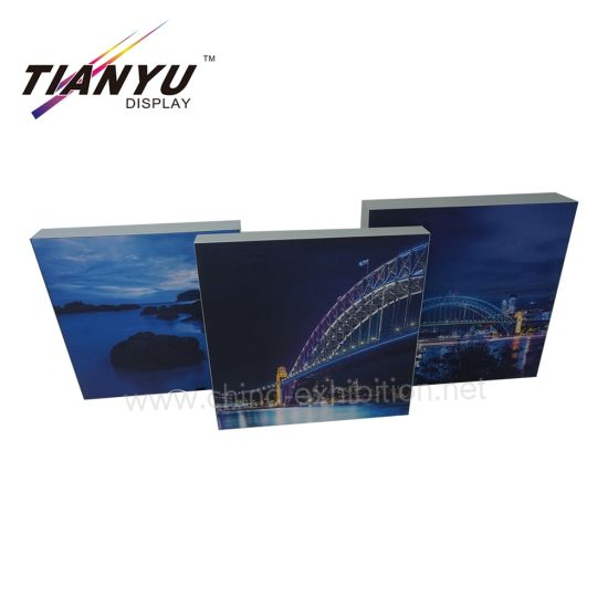 Exhibition Trade Show Signage Aluminum Frameless Seg Photography Light Box LED Display