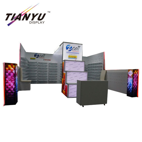 Custom Aluminum Extrusion Fabric Exhibition Booth