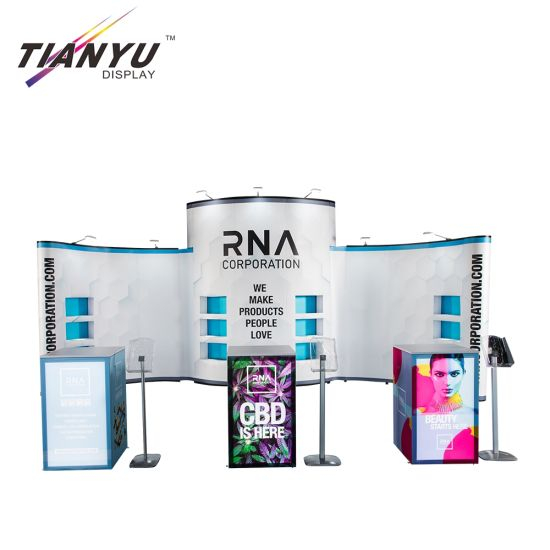 Factory Hot Sale Pop up Stand, Pop up Display, Pop up Banner Exhibition Booth Design