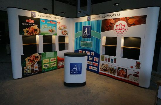 Exhibition Display Folding Pop up Stand with Cheap Price