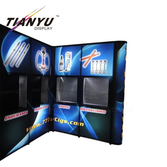 Reusable Trade Show Booth Design Pop up Straight or Curved Pop up Stand