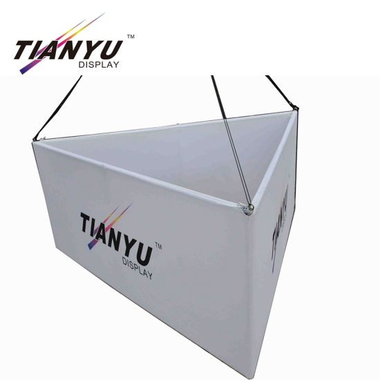 Tension Fabric Tube Square Expo Hanging Banner Display Display with Custom Logo