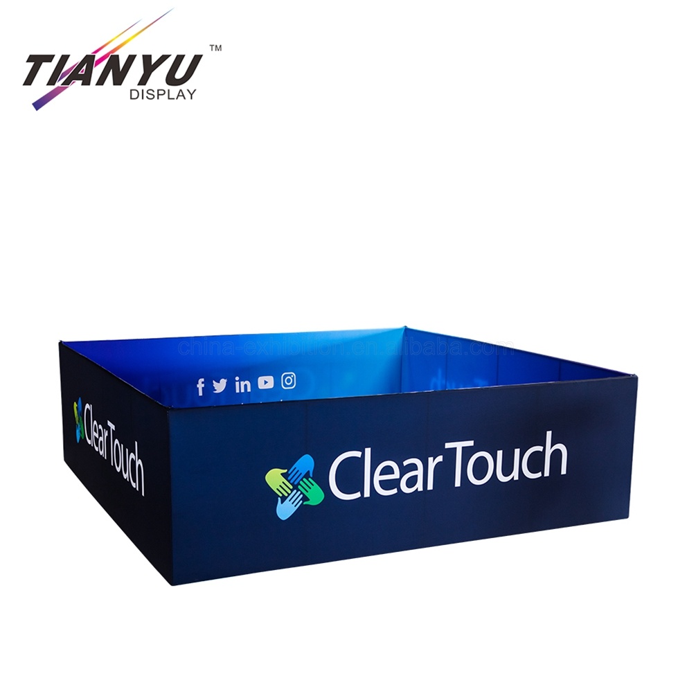 Tension Fabric Tube Square Expo Hanging Banner Display Display with Custom Logo