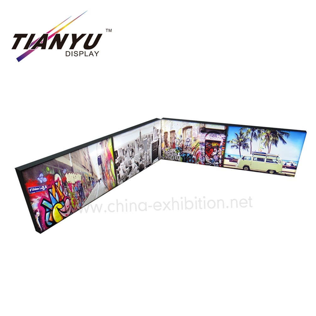 Aluminium Frame Wall Mounted Banner Fabric Light Box 65mm Slim Light Box Sign