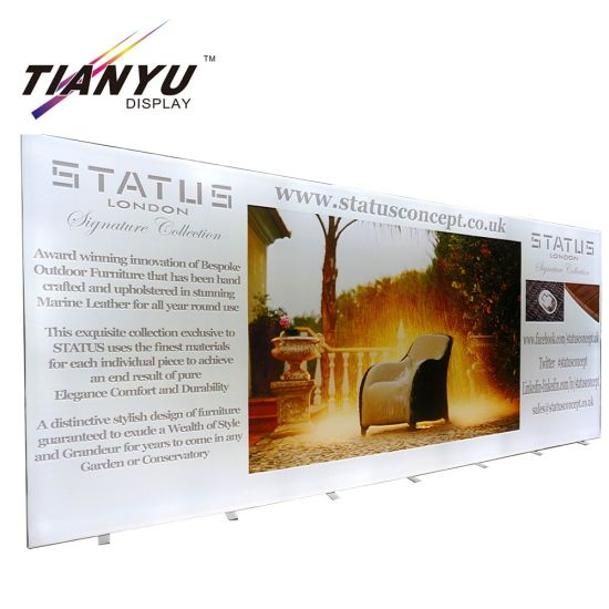 High Quality Modular Frameless Fabric LED Light Box for Advertising