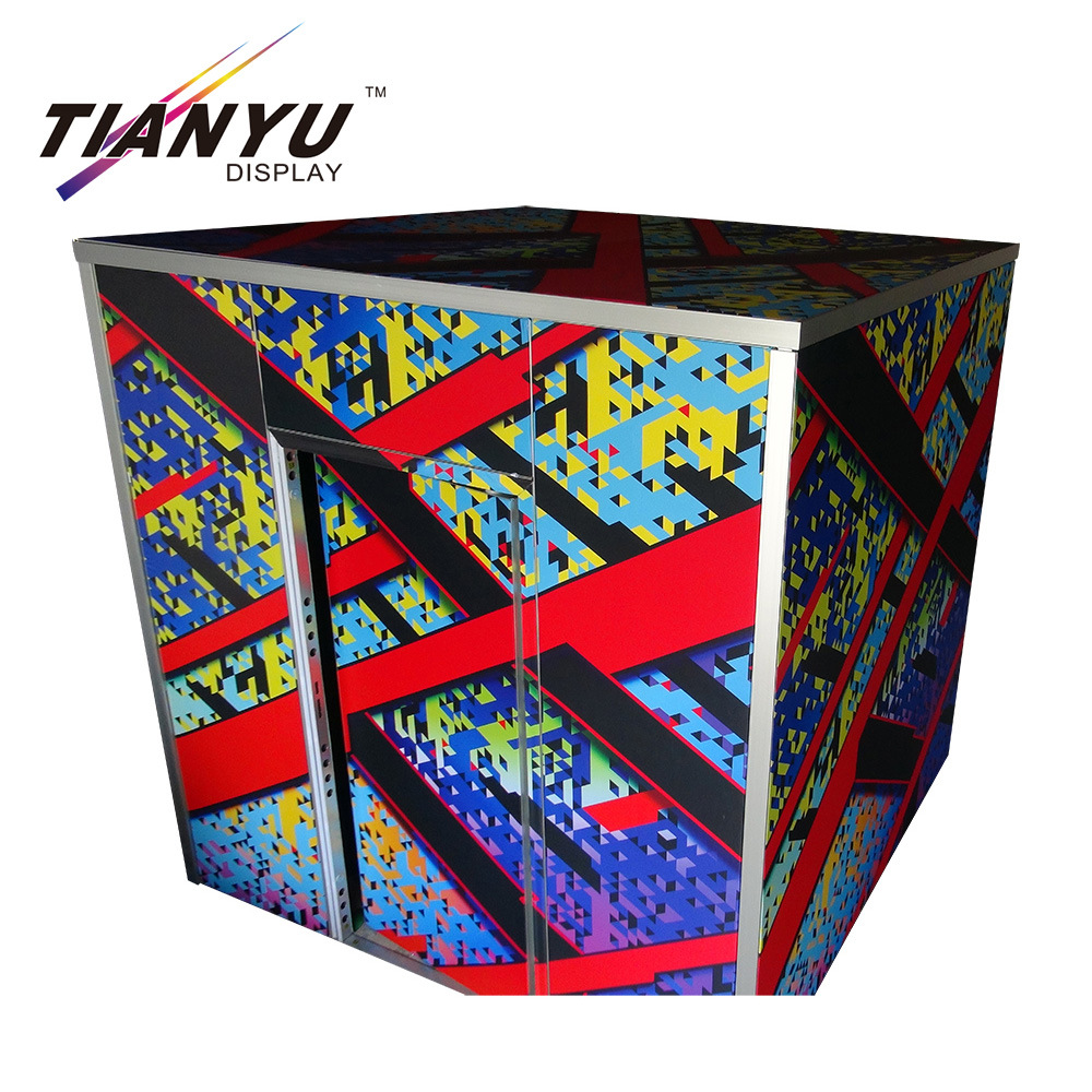 Aluminum Tension Fabric Foldable Exhibition Portable Tradeshow Booth