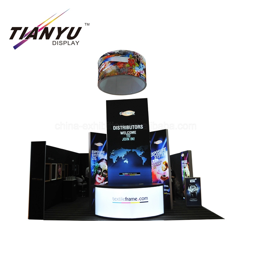 Removable Durable Customized Company Sign China Exhibition Booth Design Used Trade Show Stand