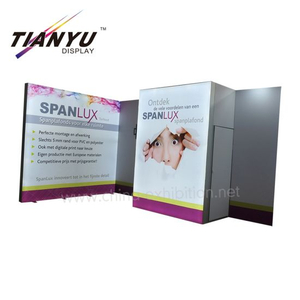 Future Trend 10X20FT Lighting Exhibition Booth with Showcase