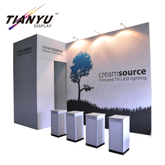 3x3 Modern Easy Setup Aluminum Standard Trade Show Exhibition Booth Design