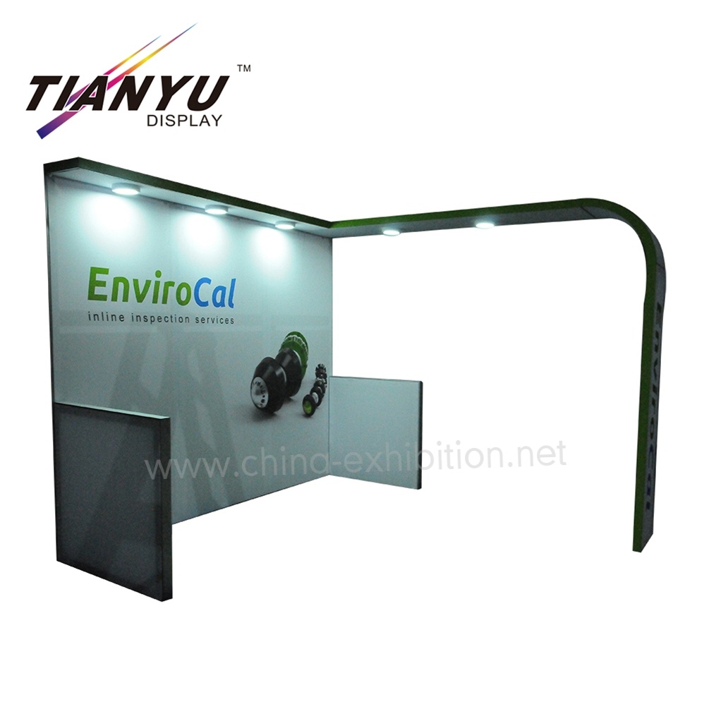 10X10 Aluminum Profile DIY Backdrop Stand with Exhibition Design