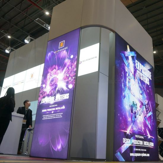 Modular Light Weight Exhibition Booth Material in Aluminum