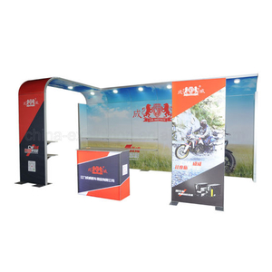 3X6m Custom Portable Advertising Display Stand for Standard Exhibition Booth