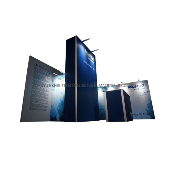 Modern Style 3X6m 10x20ft Size mall booth beauty Exhibition Booth Stand