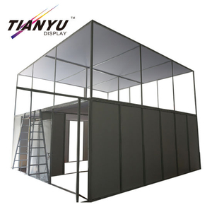 Aluminum Profile Exhibition Booth Designs / Trade Show Exhibits / Banner Stands