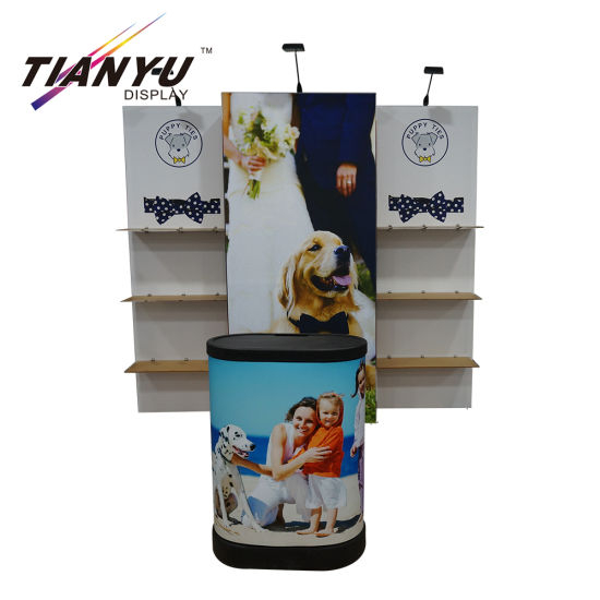 Trade Show Display Tension Fabric Exhibition Booth Fabric Wall