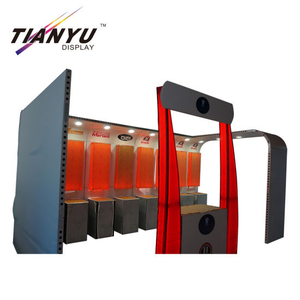 High quality portable easy set up Aluminum standard exhibition partition booth 