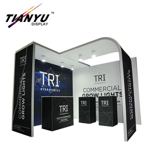 10 X 10 Aluminium Profile China Free Standing Trade Show Contractor for Modular Exhibition Booth