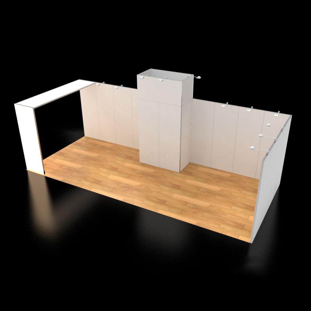 10X20FT Reusable Exhibition Display Booth Stand in Aluminum