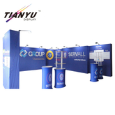 Manufacturers in China Straight Fabric Full Color Promotion Easily Set up Customized Pop up Stand for Big Sale