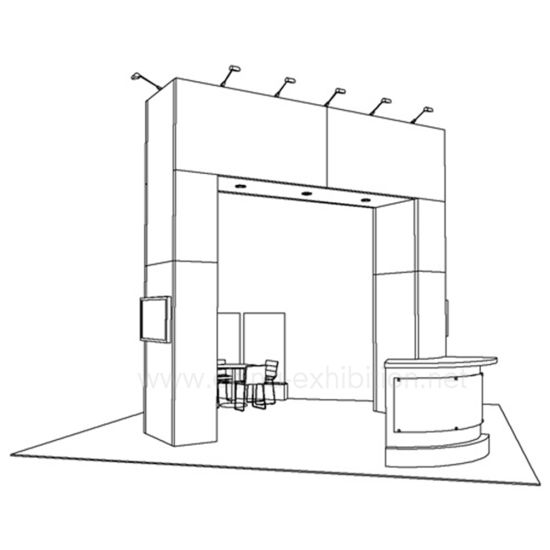 China Cheaper Fair Exhibition Display in Aluminum