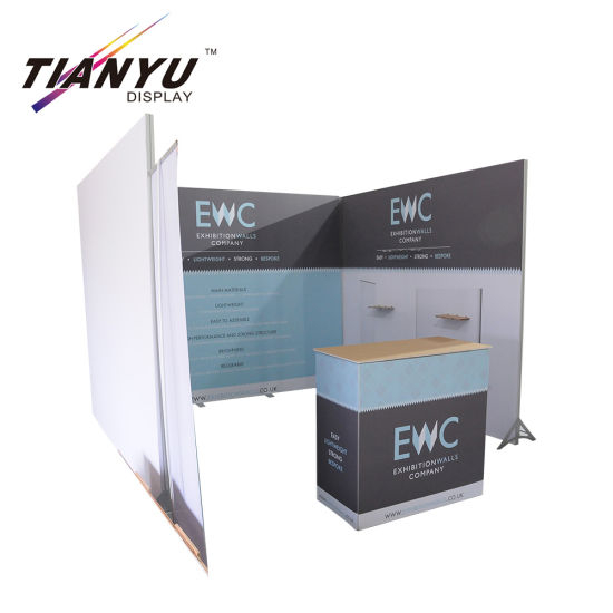 Light Weight Event Backdrop Wall Custom Exhibition Booth Design