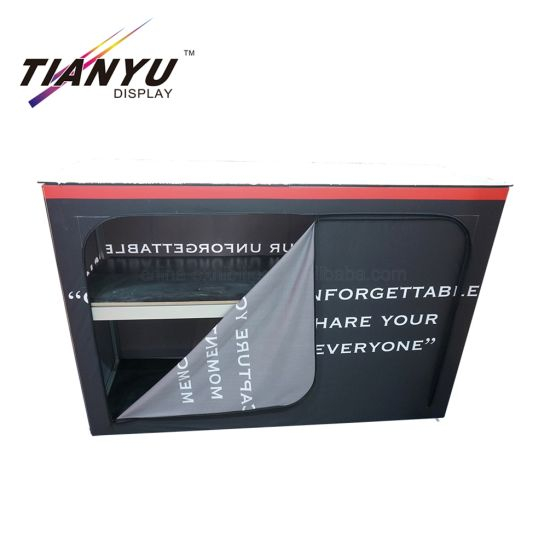 Portable Curve Promotional Counter for Trade Show Booth