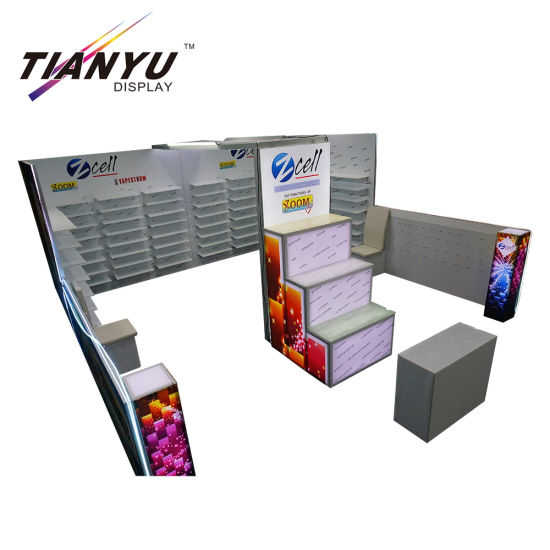 Custom Aluminum Extrusion Fabric Exhibition Booth