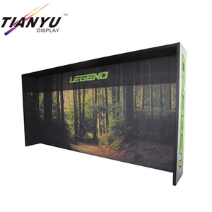 Aluminum Trade Show Backdrop Stand Straight Trade Show Booth