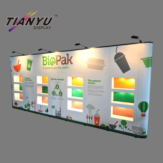 Pop up Fabric Displays Fabric Wall Banner Stand for Trade Shows