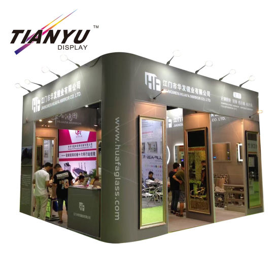 Modular aluminum frame Exhibition Booth clothes display booth exhibition