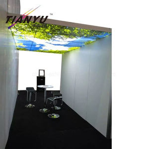 Ce Cerfication Frameless Advertising Display Textile LED Light Box/Ceiling Tile Booth