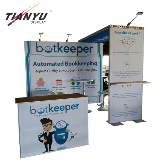 10ft M series system reusable Portable Backdrop Stands For Expo Display