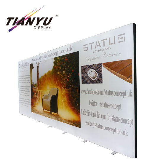 High Quality Modular Frameless Fabric LED Light Box for Advertising