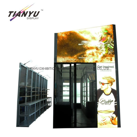 10FT Fabric Wall Aluminum Exhibition Booth Material China Exhibition Booth Design