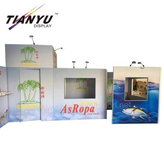 Tian Yu Offer Food Fair 7X8 Exhibition Booth Display System Trade Fair Booth