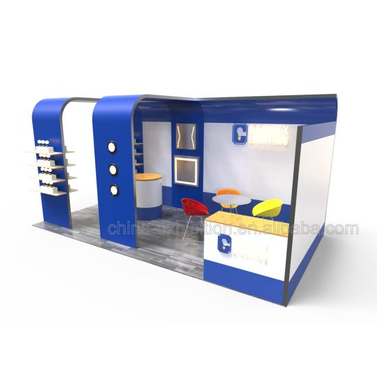 Modular Custom Exhibition Booth Display Design Expo System Portable