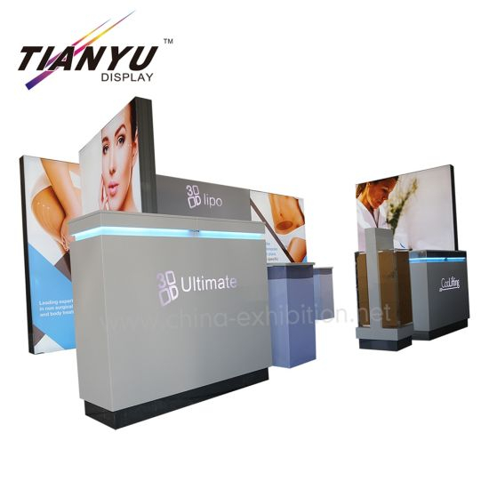 Different Kinds Special Shape Design Flexible Exhibition Booth 3X6 Supplier in Jiangmen