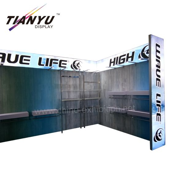 3X5 Lightweight Booth Exhibits for Clothes Trading