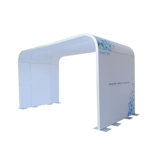 Straight and Curved fashion exhibition stand Trade Show Booth 10X10