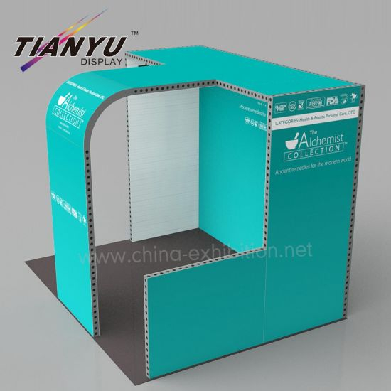 3X3m 10x10ft Standard Custom Display Stand for Portable custom trade show booth