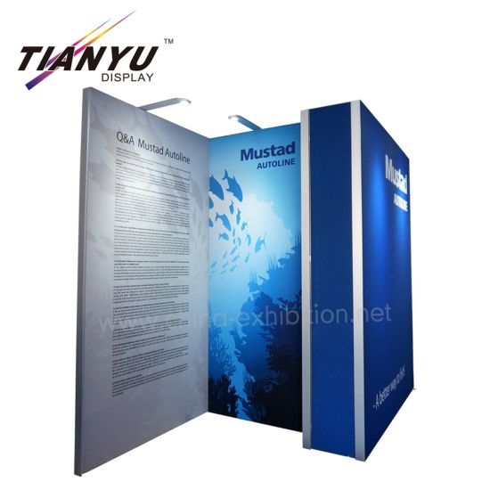 Green Recyclable Environmental Protection Portable Trade Show Booth 10x10ft 10x20ft Design