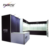 Reusable custom heavy duty expo display exibition stand trade show booth