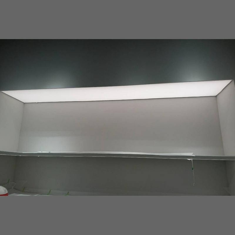 Silicone edge graphic LED frameless ceiling light box 