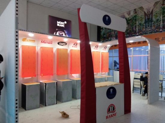 High quality portable easy set up Aluminum standard exhibition partition booth 