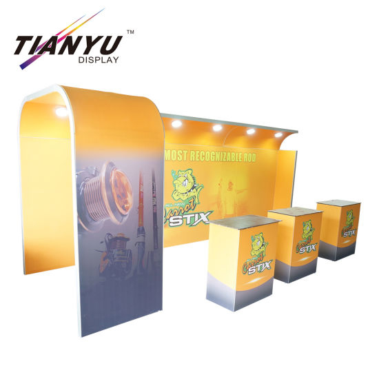 10ftx20ft textile Fabric Display Trade Show Exhibition removable booth