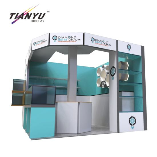 Small Aluminum Modular Customized Booth for Trade Shows Equipment