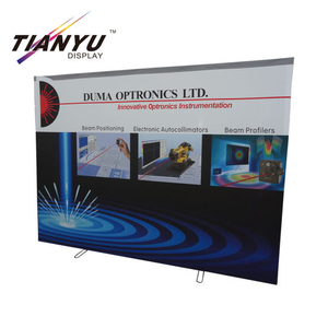 Full Color Portable 3X3 Straight Banner Pop up Stand
