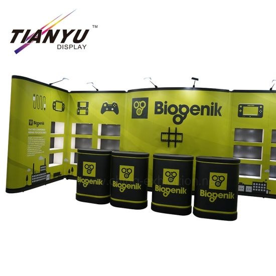 Customized 6X3m, 10X20FT PVC/Fabric Display, Pop up Display Stand/Pop up Stand